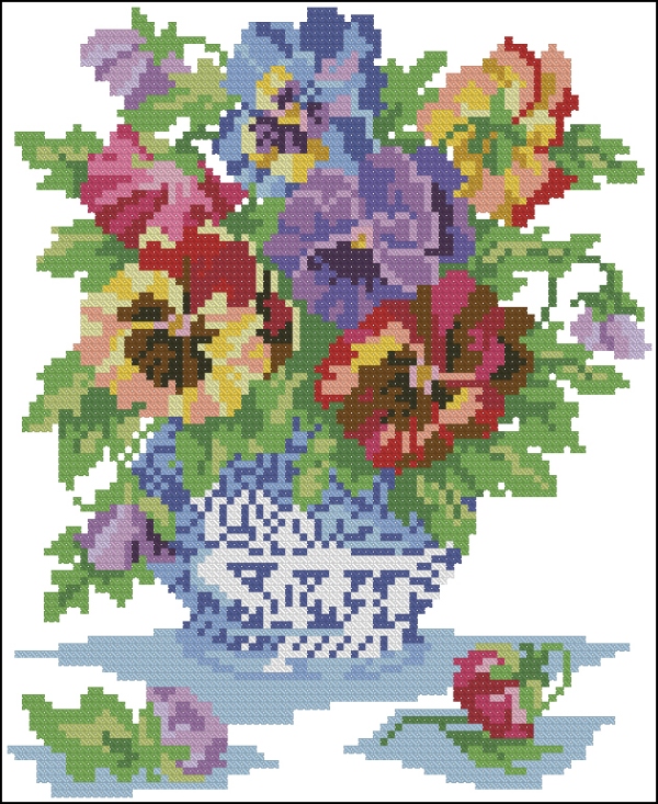 CMP K3784 Pansies