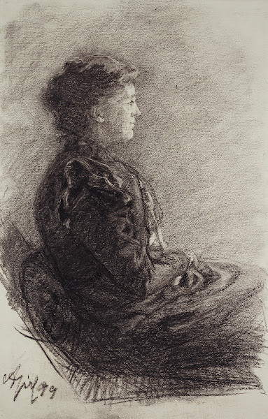 Bildnis der Tante Mary Eysen 1899