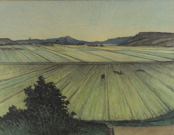 Landscape with Fields 1897
