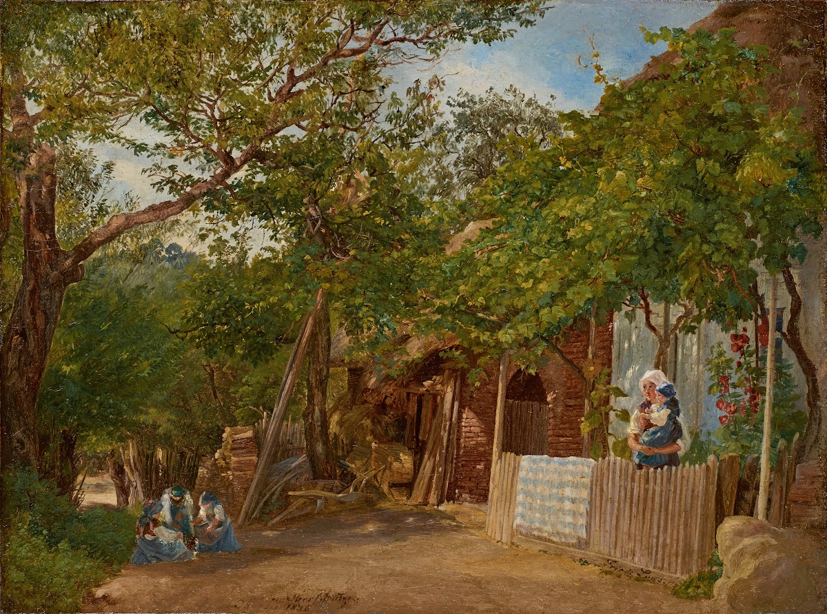 Motiv aus Oberschützen 1838