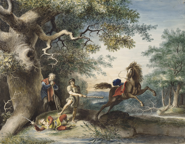 King Lear IV 6 Edgar Killing Oswald 1829