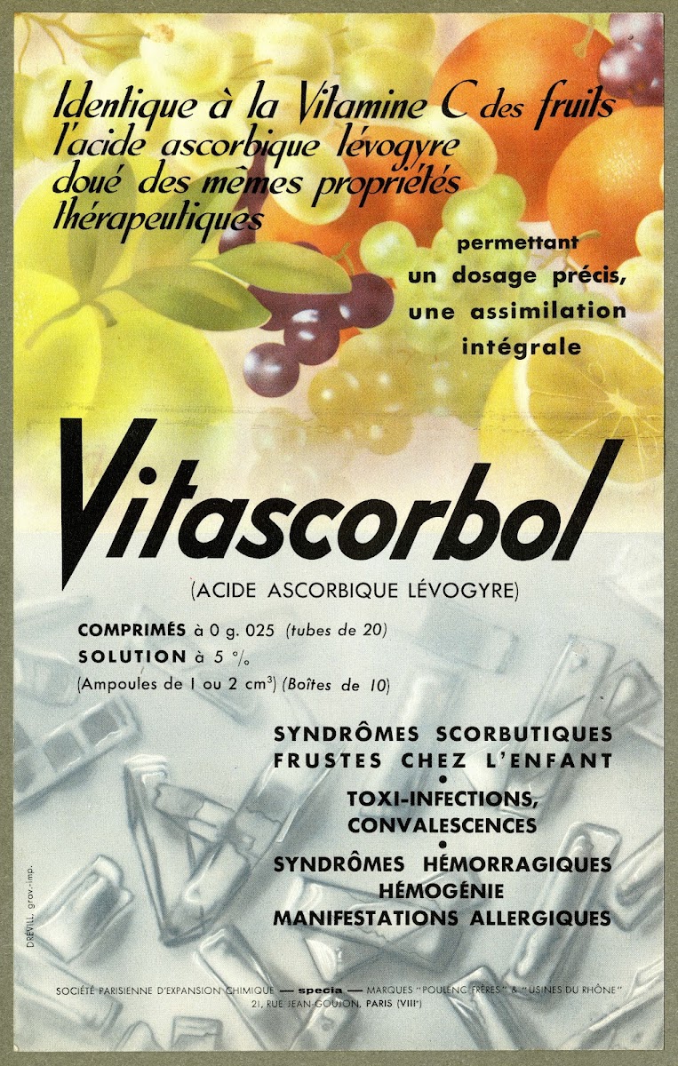 Vitascorbol 1910 1950