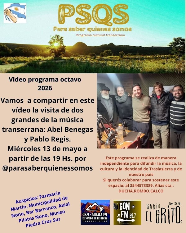 Visita de Abel Benegas y Pablo Regis