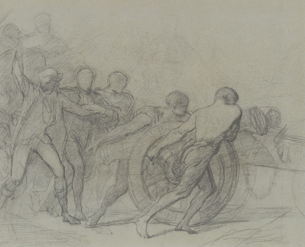Study for The Enrollment of the Volunteers of 1792 ca 184851