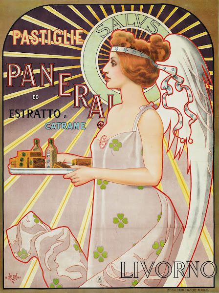 Pastiglie Paneraj Ed Estratto Di Catrame Livorno 1899