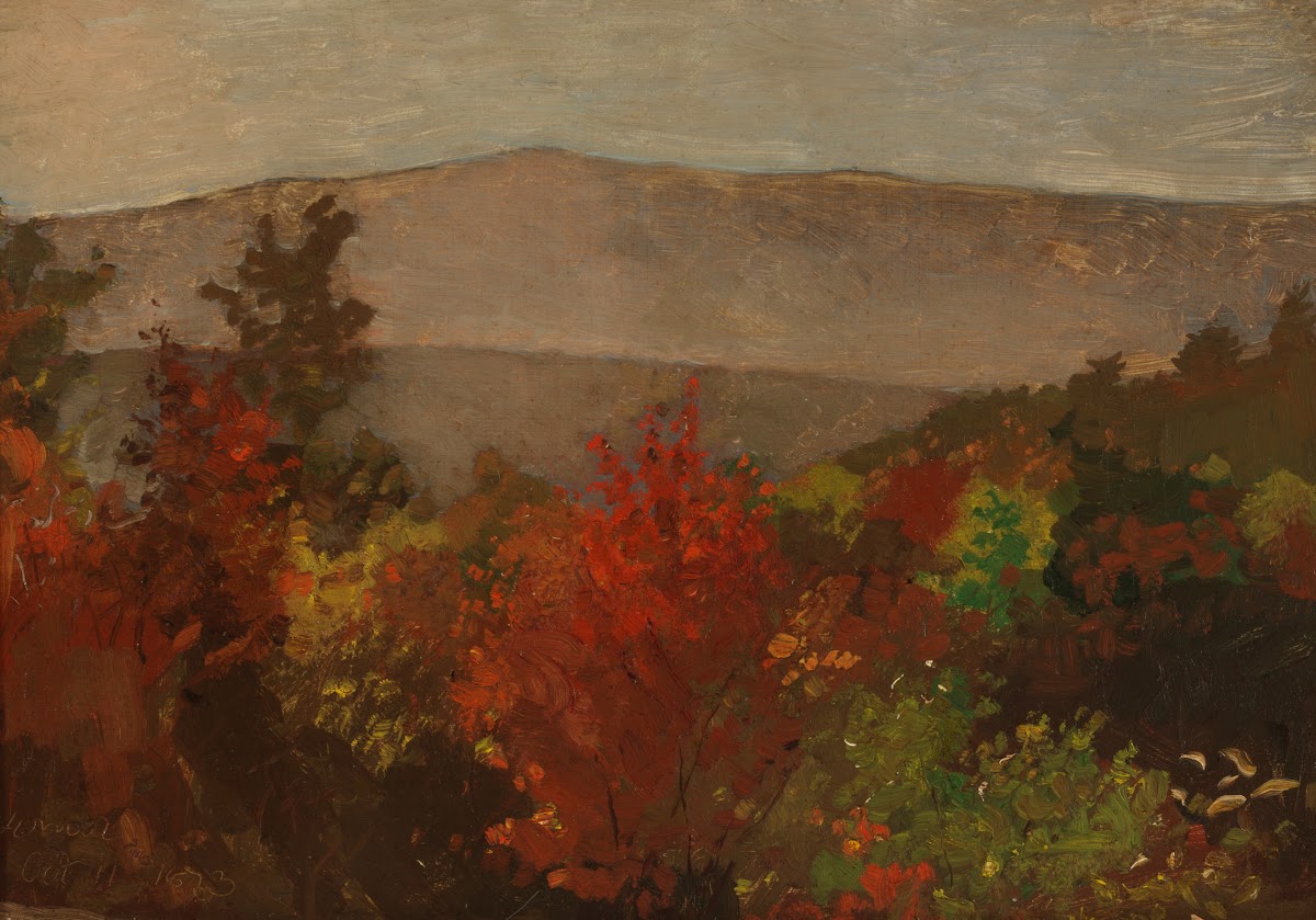 Autumn Treetops 1873