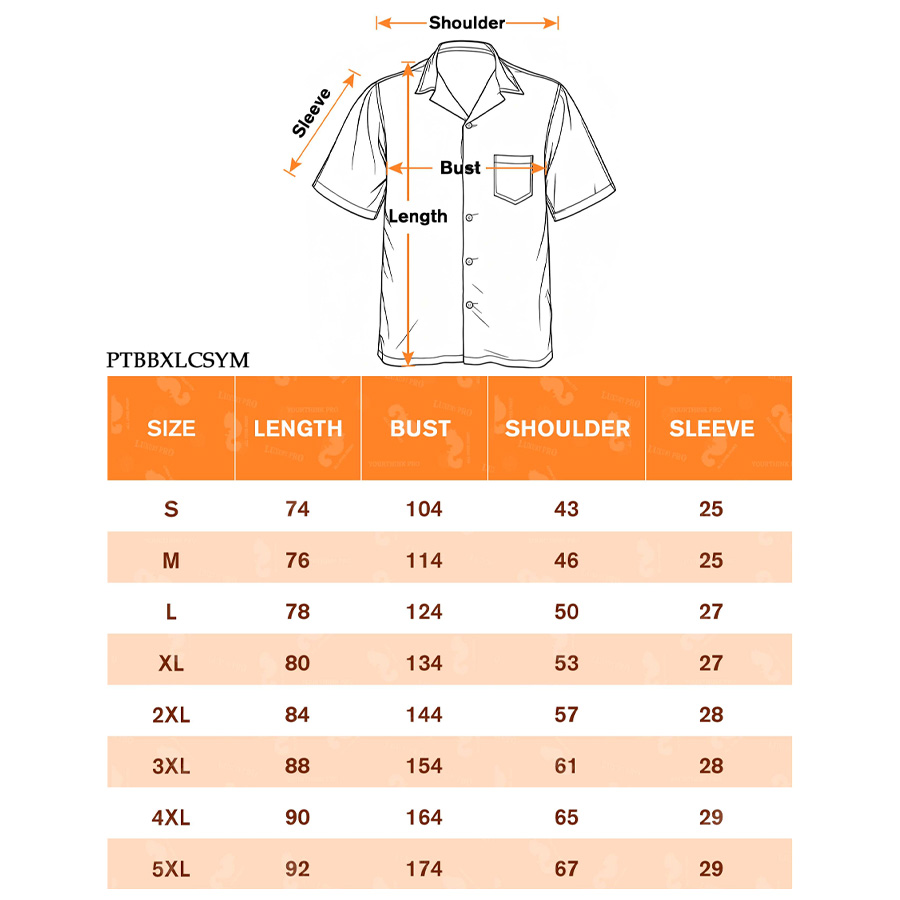AOP PTB Camp collar shirt (Asian size)
