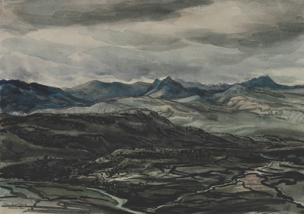 Storm Weather Ronda Spain 1925