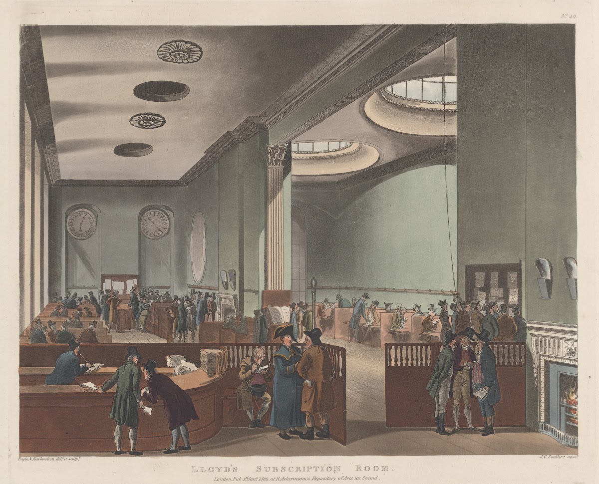 Lloyds Subscription Room 1809