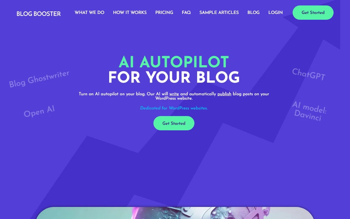 Captura de Blogbooster