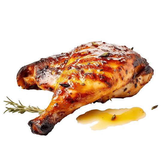 Half Grilled Chicken