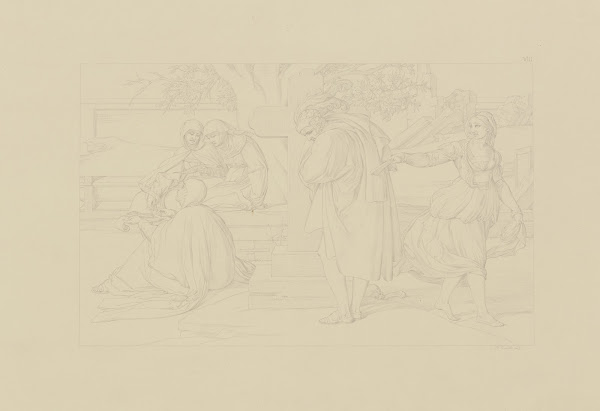 Aus dem Leben eines Wüstlings VIII Stelldichein auf dem Kirchhof 1845