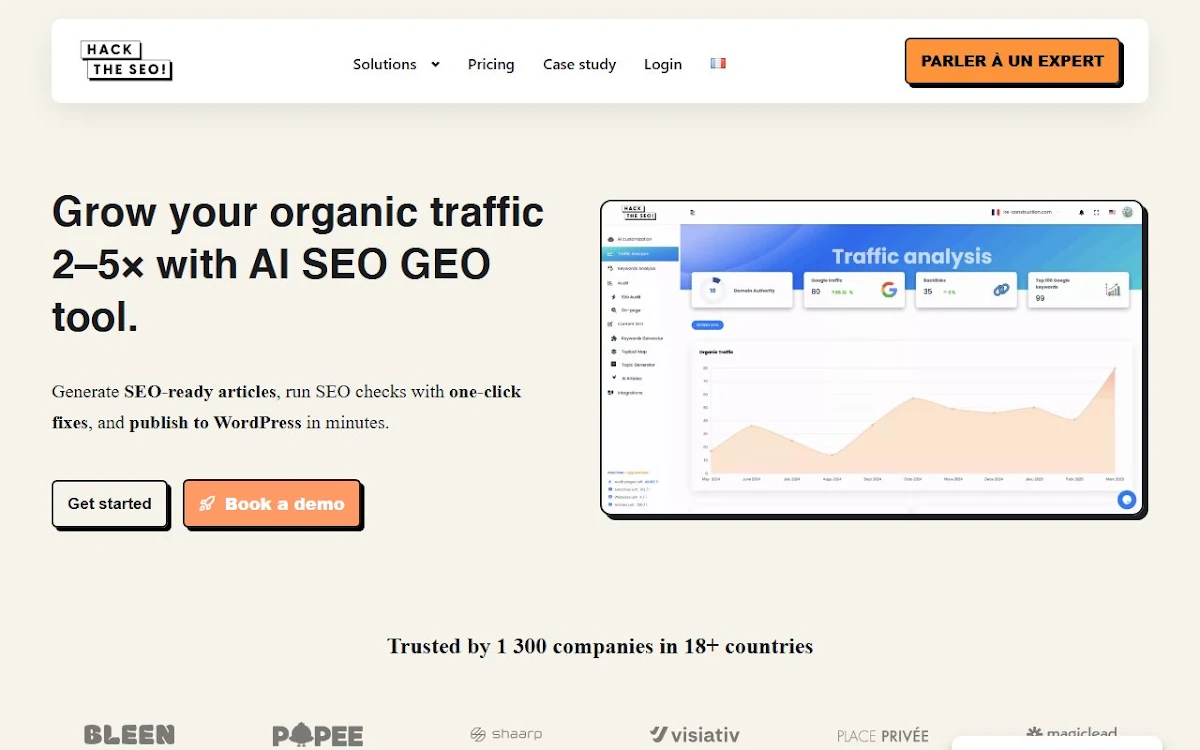 Captura de Hack the SEO