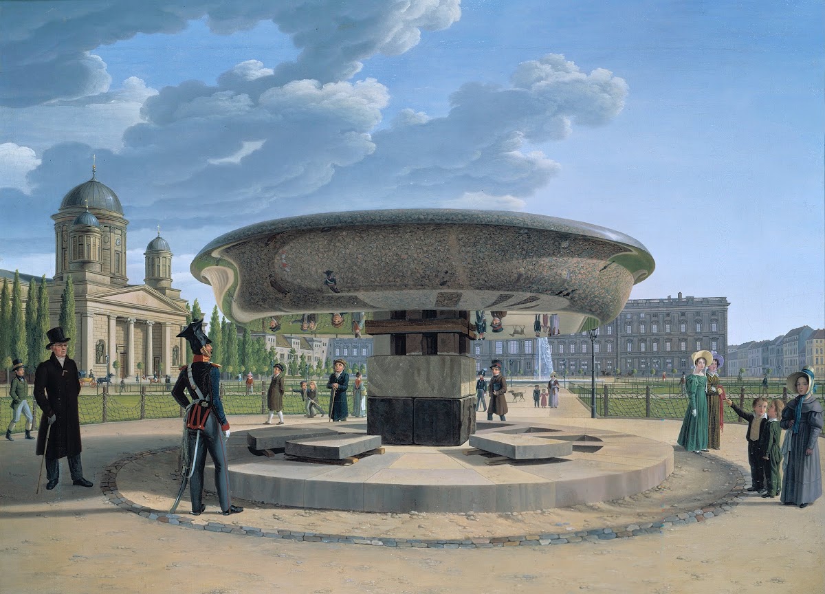 The Granite Dish in the Berlin Lustgarten 1831