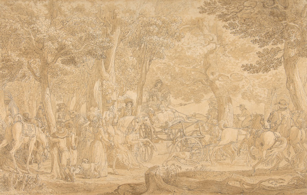 Outing in a Wood