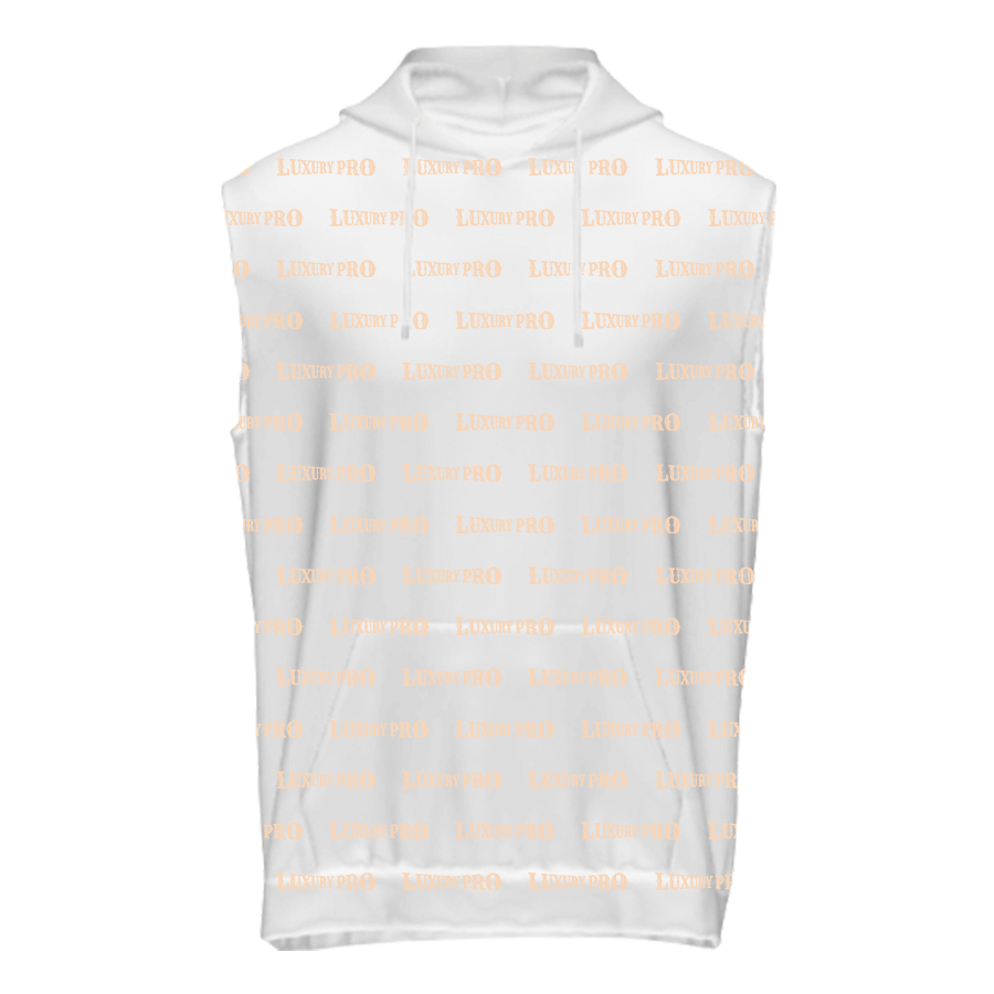 AOP Sleeveless sweatshirt with pockets