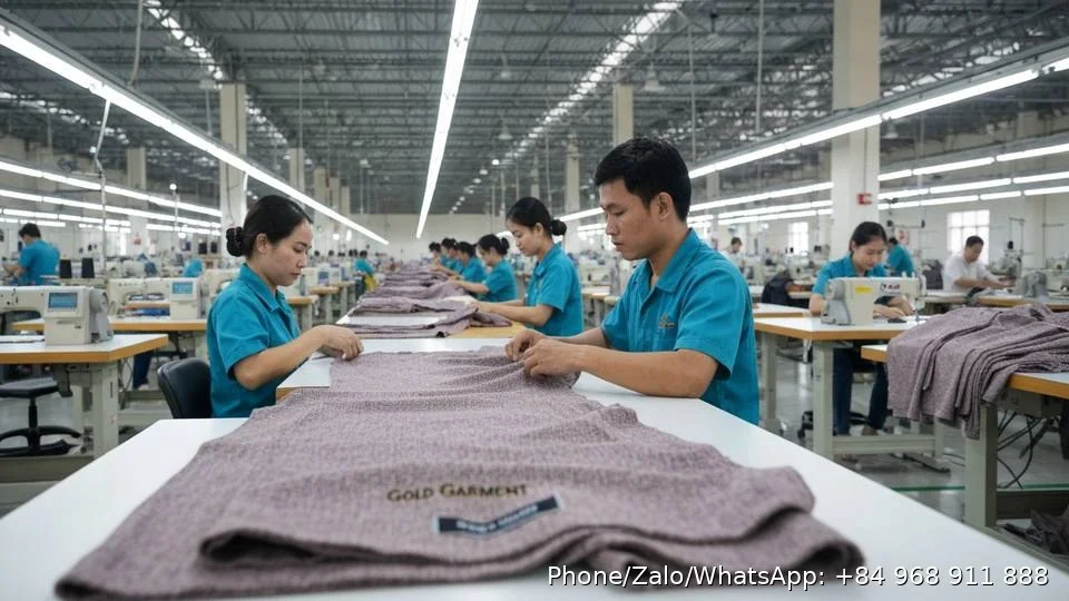 garment manufacturing - Gold Garment Vietnam