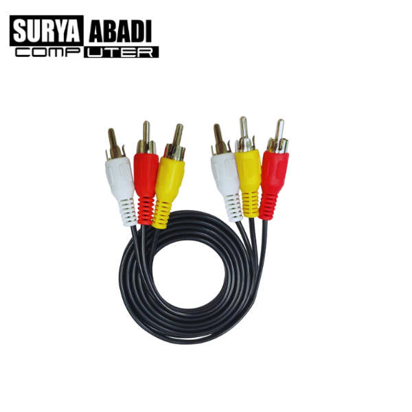 KABEL RCA 3X3 1 METER