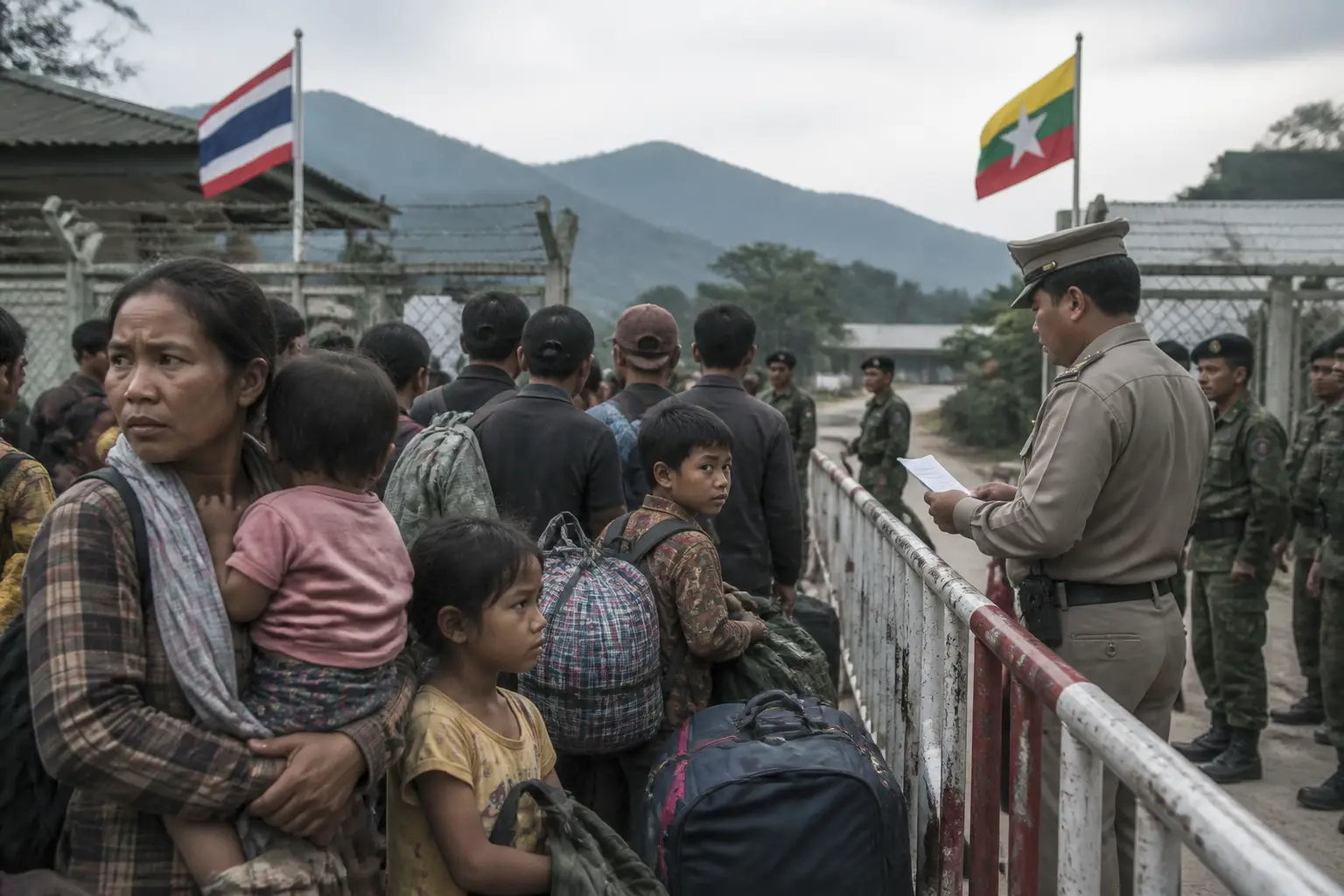 Editorial image for Myanmar refugees in Malaysia and Thailand fear repatriation amid policy shifts