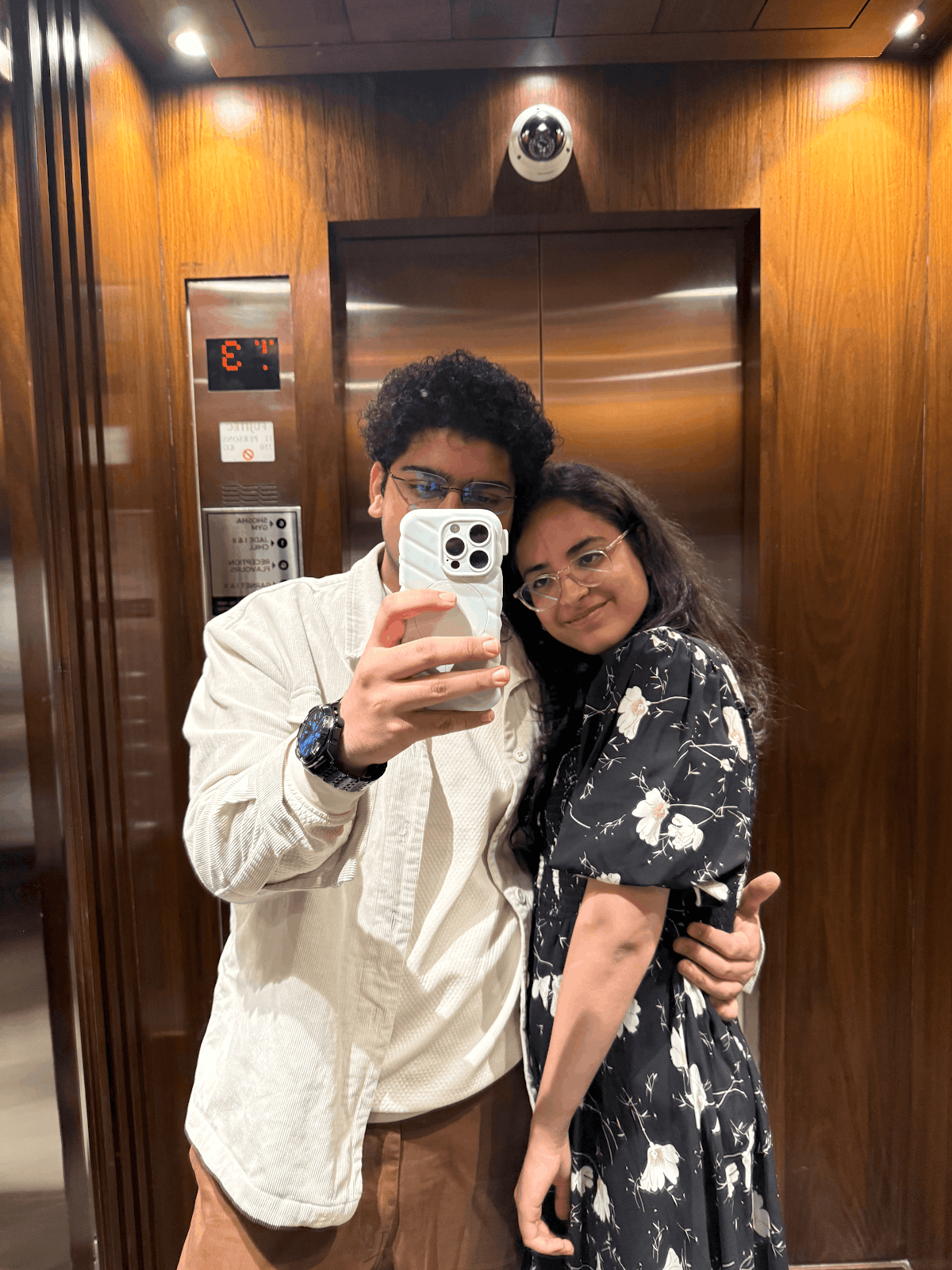 A treasured photo of us