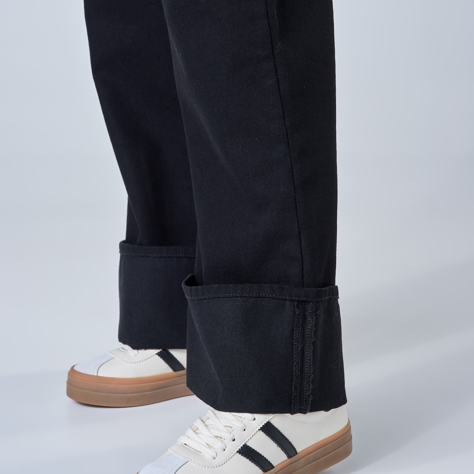 Jean dama rígido wide leg tiro alto - Vista 5