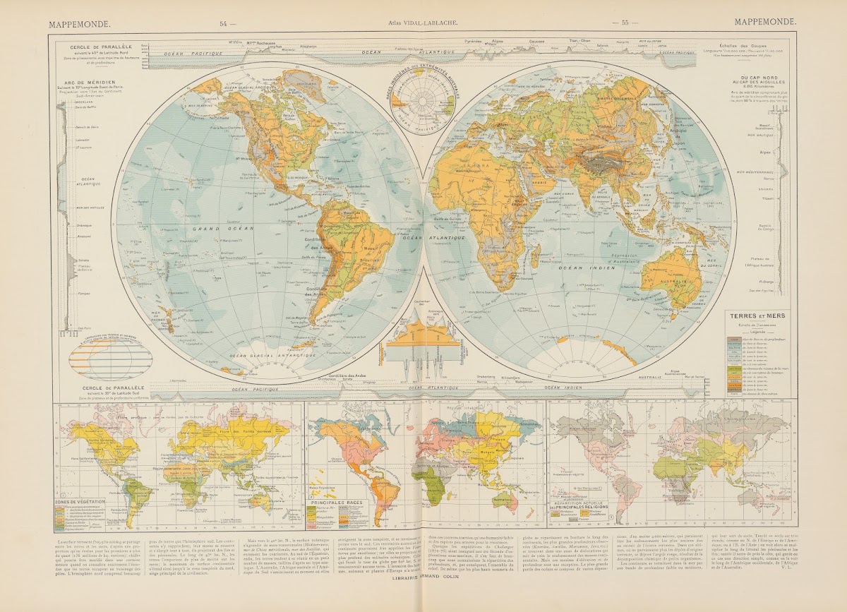 Mappemonde 1913