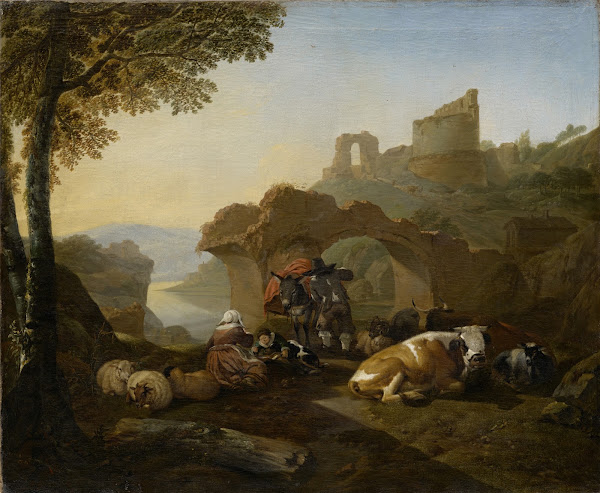 Shepherds Resting 1660