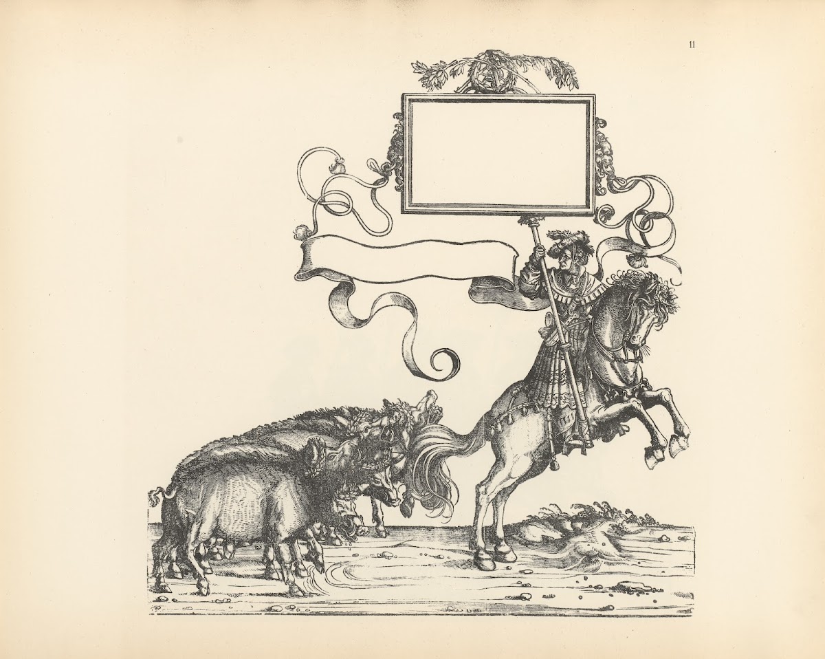 The Triumphs of the Emperor Maximilian I Pl11