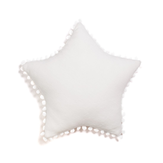 Бампер - подушка Twins Звездочка Маршмеллоу белый