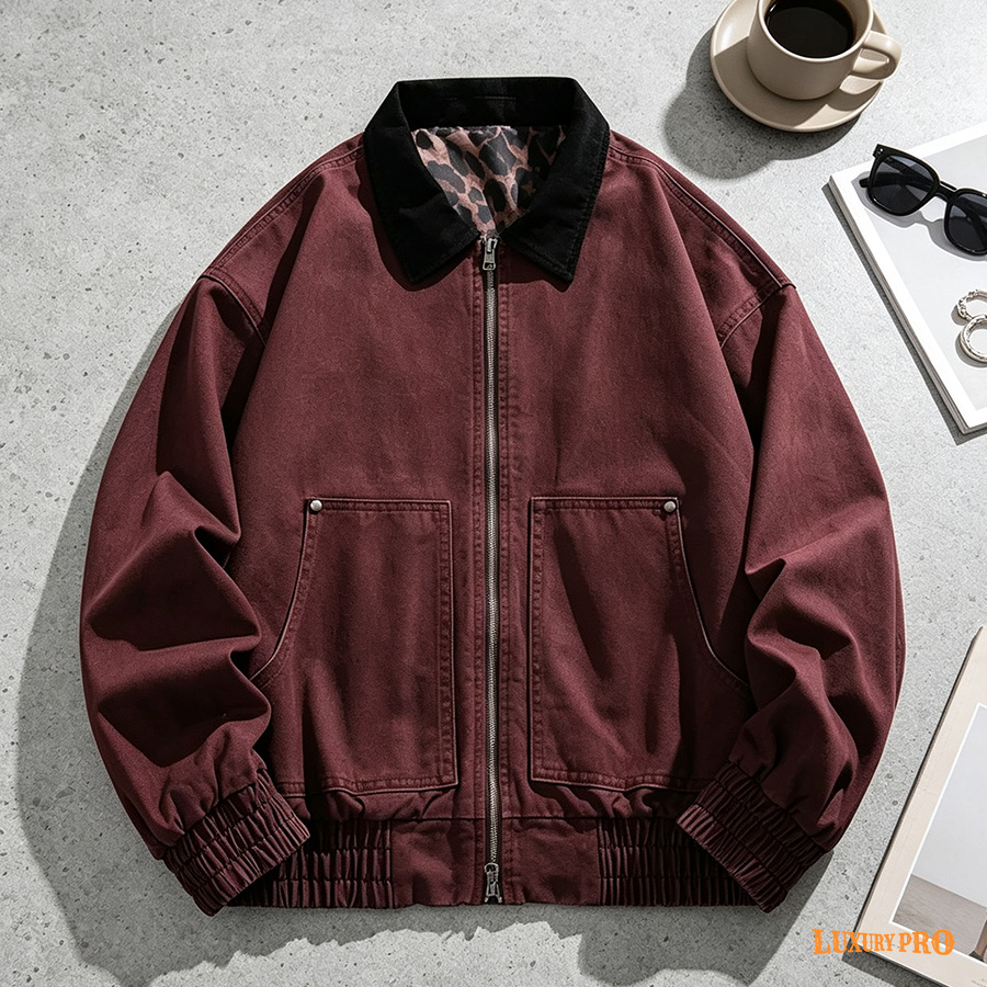 2D retro jacket