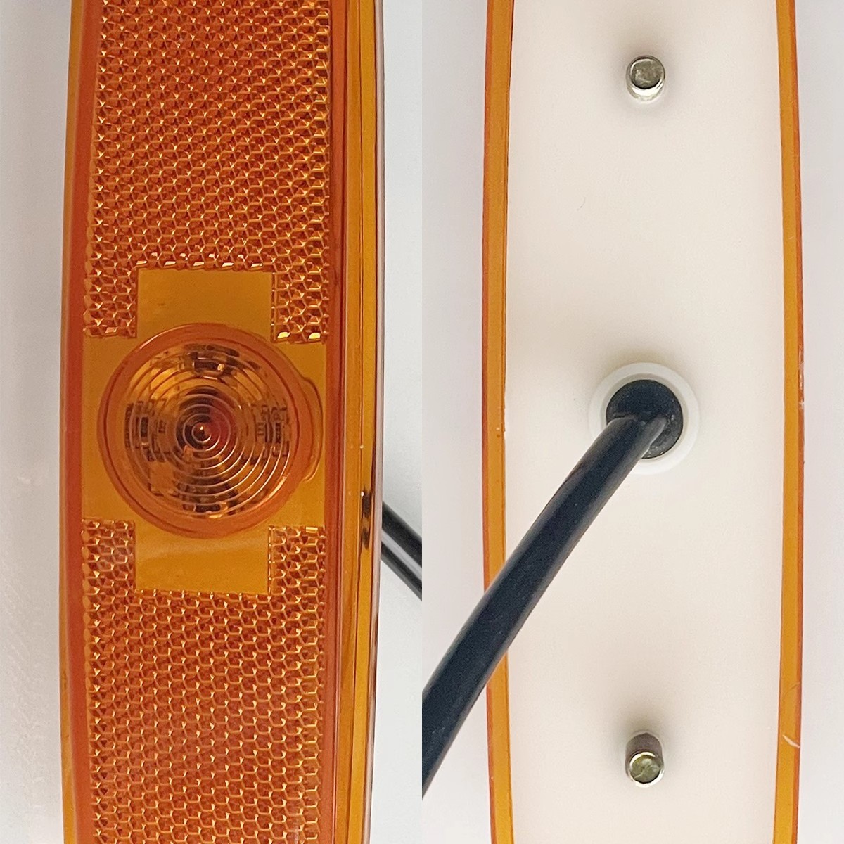 LED-Seitenlicht, 6 LEDs, 12-24V, rund