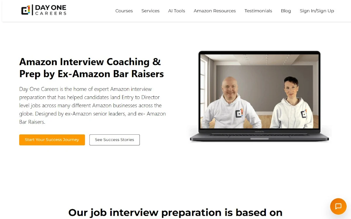 Captura de Day One Careers