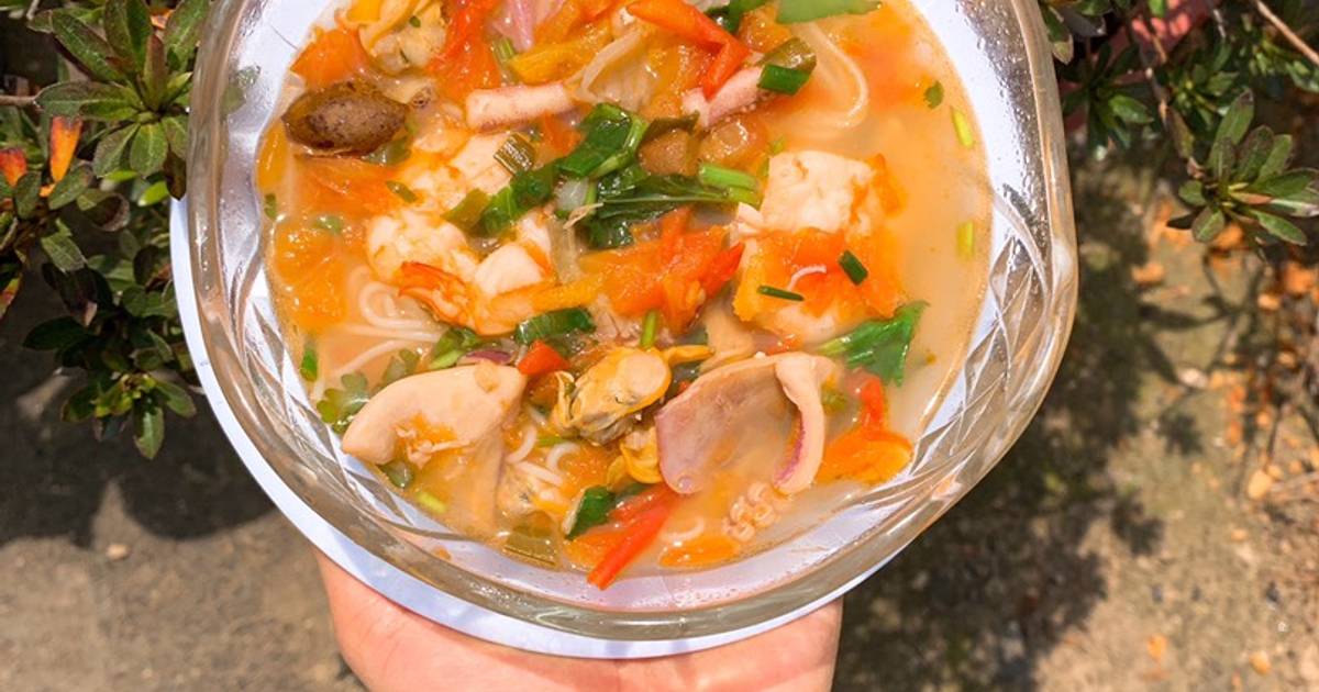 Ăn dặm - Bún Hải Sản 🦀🦞🦑