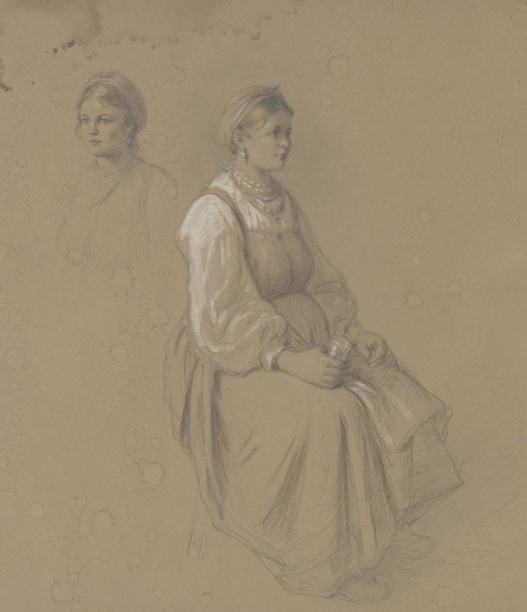 Sitting woman