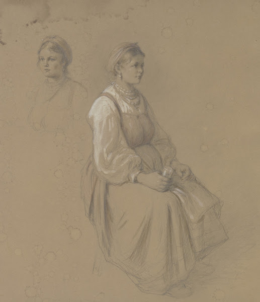 Sitting woman