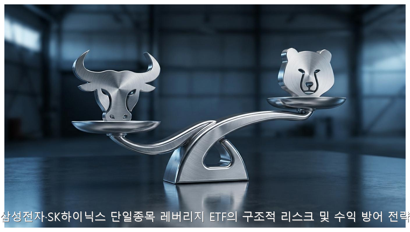 삼성전자·SK하이닉스 단일종목 레버리지 ETF의 구조적 리스크 및 수익 방어 전략 핵심 안내 및 분석 인포그래픽 (7)