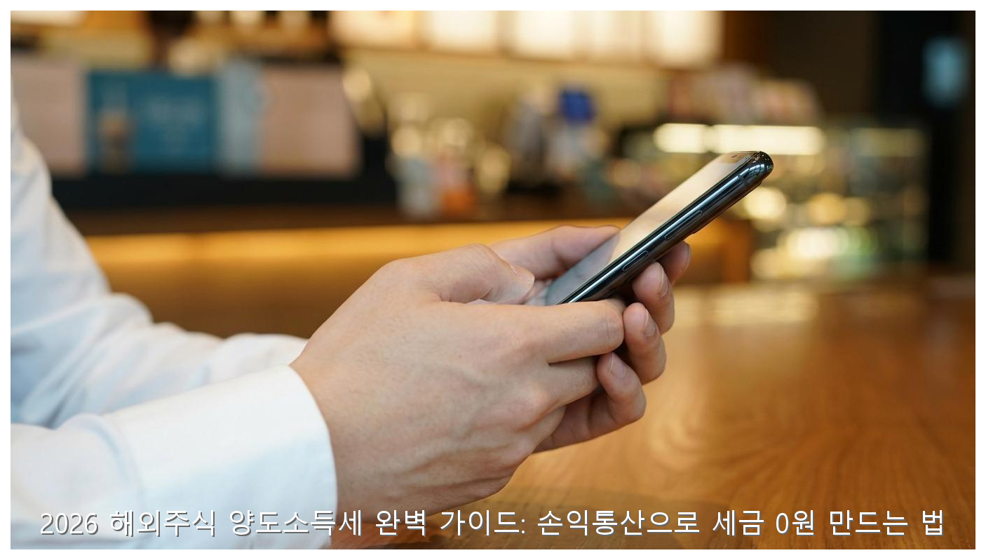 2026 해외주식 양도소득세 완벽 가이드: 손익통산으로 세금 0원 만드는 법 핵심 안내 및 분석 인포그래픽 (5)