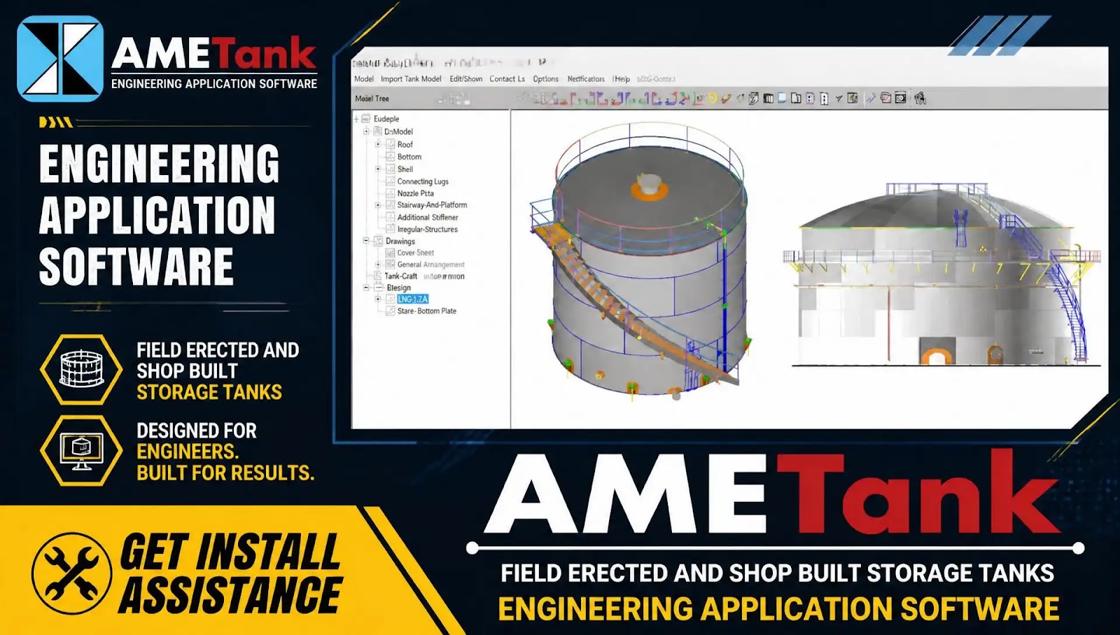 AMETank Download | Industrial Storage Tank Design Setup & Tech Assistance app thumbnail