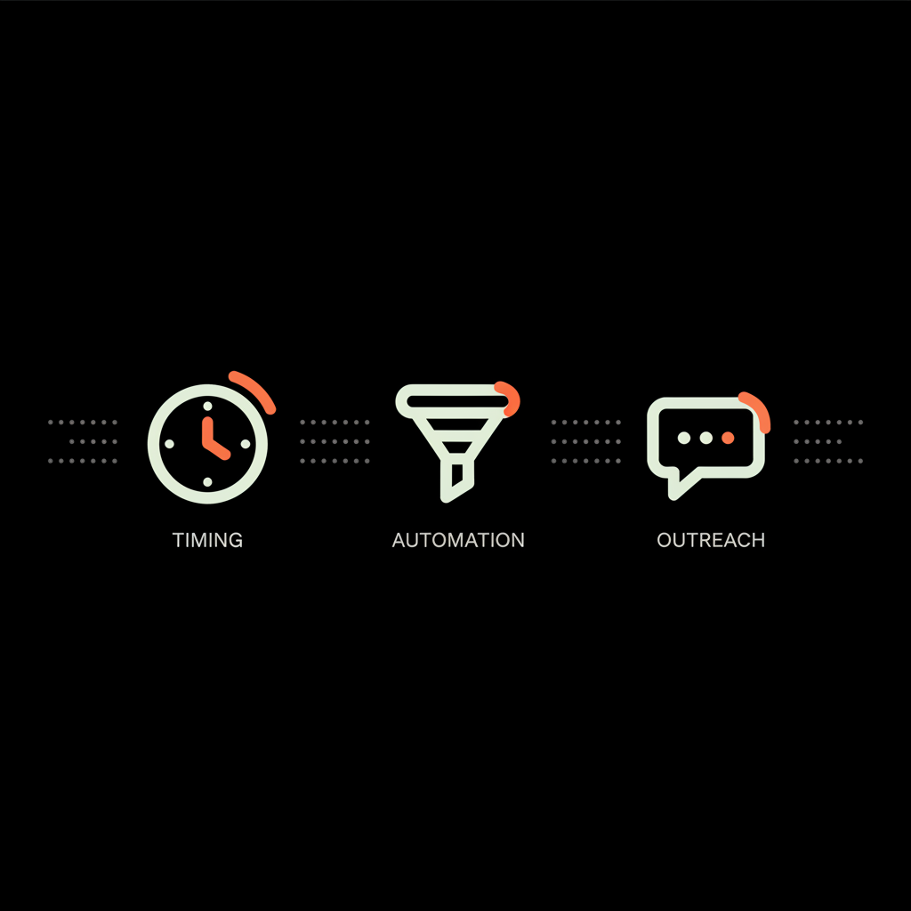 Minimal infographic with a clock, filter, and chat-bubble icons explaining why are my Google reviews suddenly disappearing, on black background with Social Success Hub brand colors.