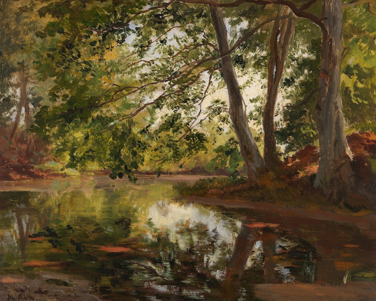 Weiher Bei Bernried 1878