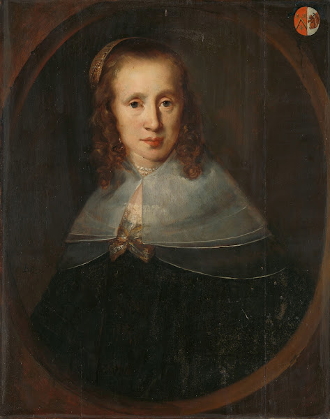 Portrait Of Digna De Maets First Wife Of FrançOis Leydecker 1640   1654