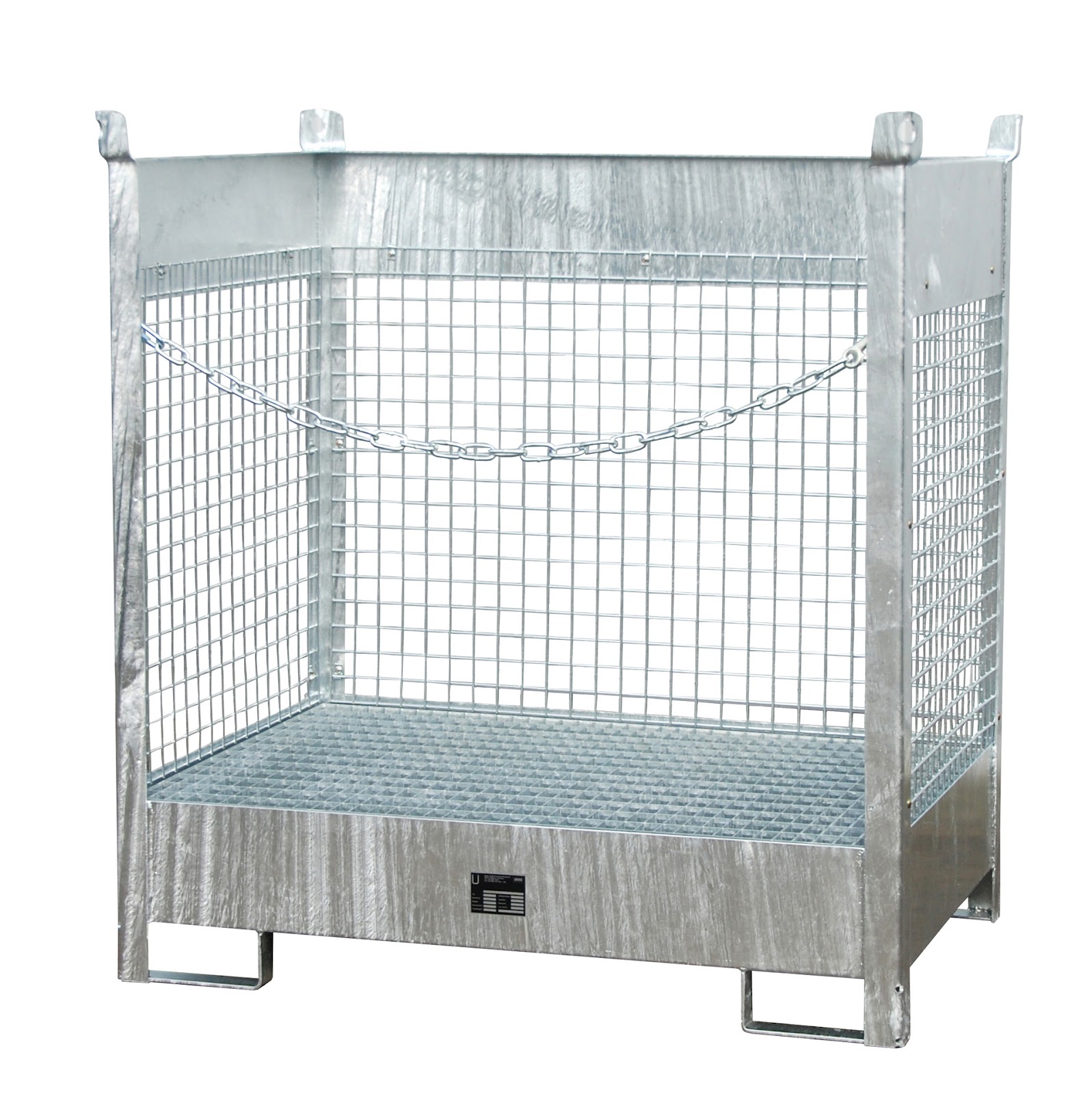 Vaten-stapelpallets FSP-2 D, vuurverzinkt