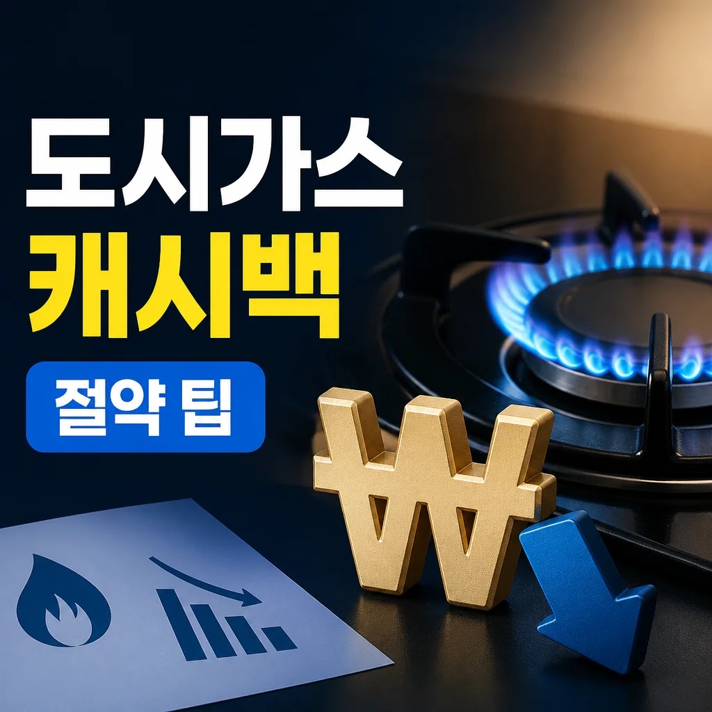 도시가스 캐시백으로 절약하는 5가지 방법