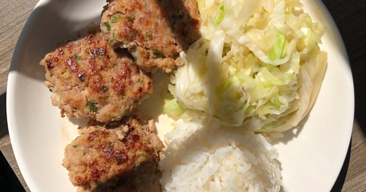 Chả thịt áp chảo