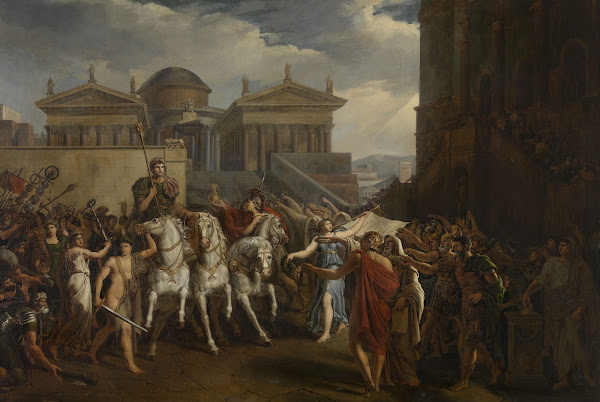 Triumphal Procession Of Emperor Trajan 1812