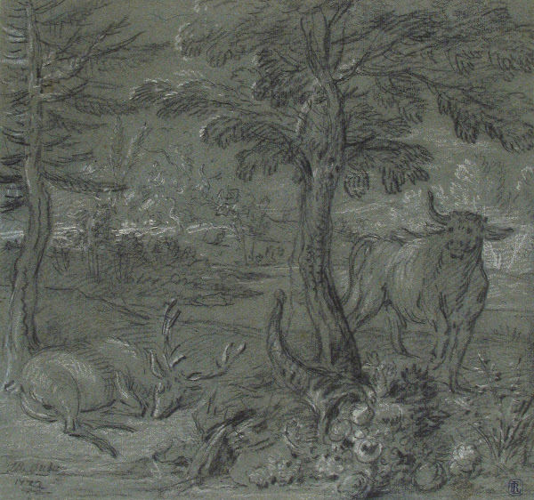 Acheloüs Transformed into a Bull 1732