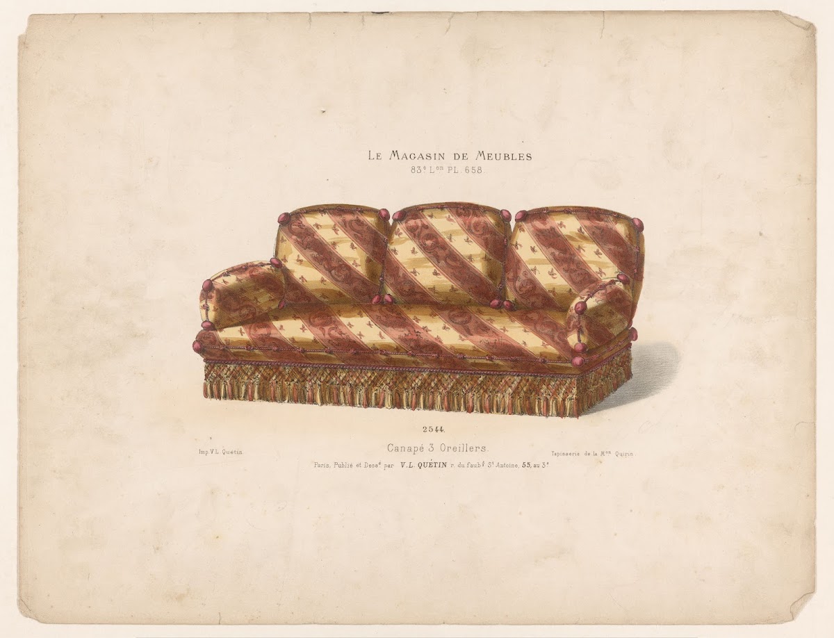 Canapé 3 Oreillers 1832   1904