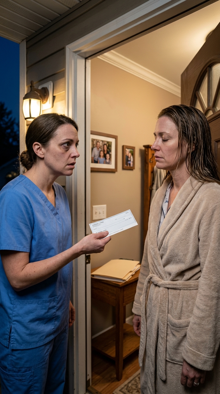 My Sister Sold Our Dying Mother's House Behind My Back, And Left a Cashier's Check on My Porch