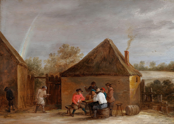 Village Scene 1640