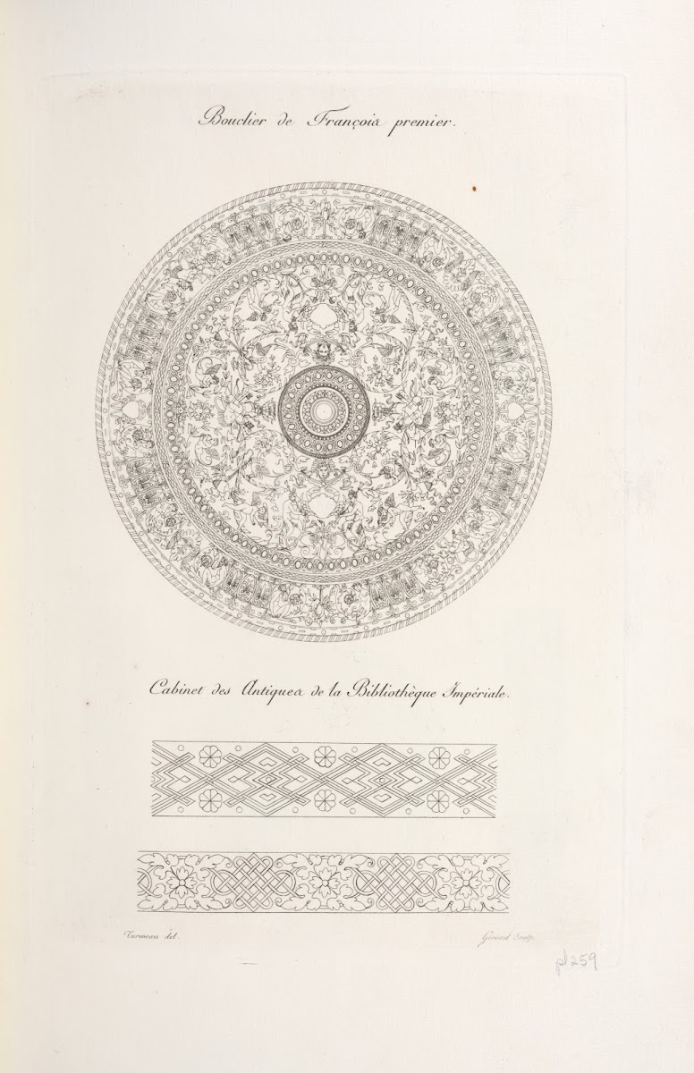 Bouclier de François premier 1839